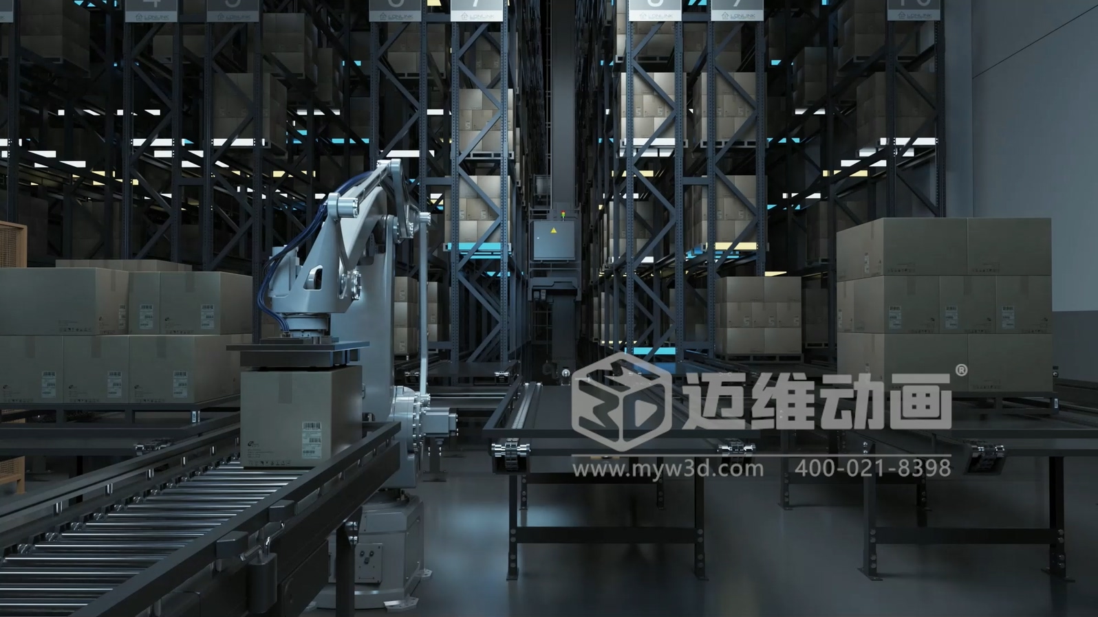 工業(yè)自動化 3D 動畫如何精準呈現(xiàn)？邁維動畫為可編程邏輯控制器打造爆款產(chǎn)品動畫宣傳片(圖3)