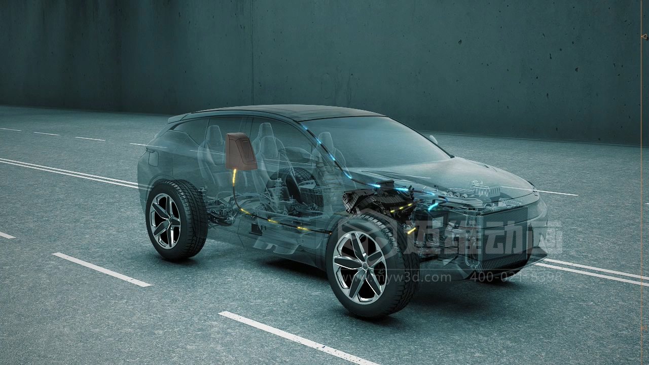 復雜結構難展示？3D動畫為汽車零部件行業(yè)打開“上帝視角”(圖5)