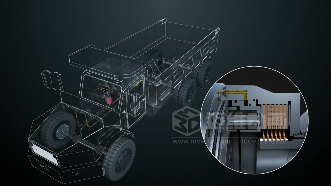 復雜結構難展示？3D動畫為汽車零部件行業(yè)打開“上帝視角”(圖17)