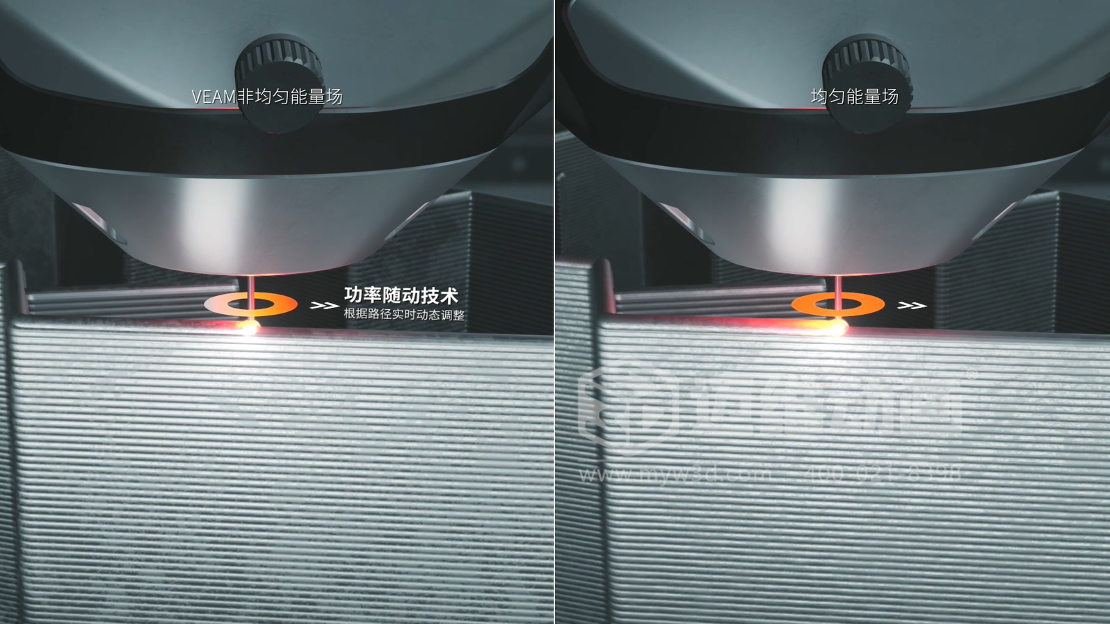 想讓客戶秒懂你的 3D 打印機(jī)？用三維動(dòng)畫展示激光送絲設(shè)備生產(chǎn)工藝，接單更輕松(圖5)