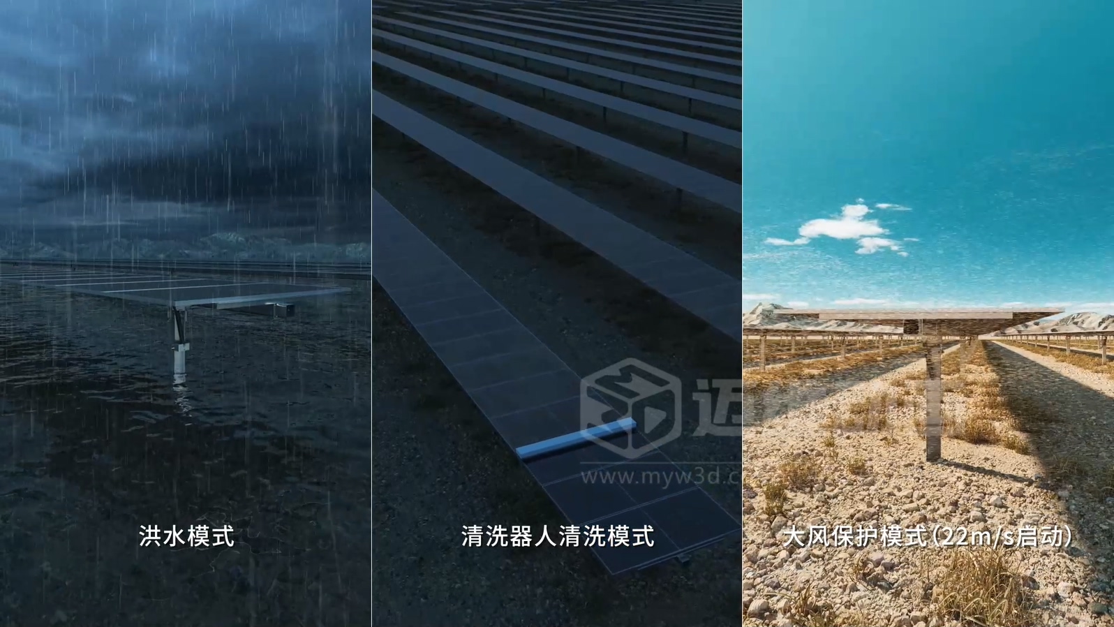 光伏支架企業(yè)營銷破局：從 “文字說” 到 “動(dòng)畫看”，跟蹤支架 3D 動(dòng)畫讓技術(shù)傳遞效率翻 3 倍(圖3)