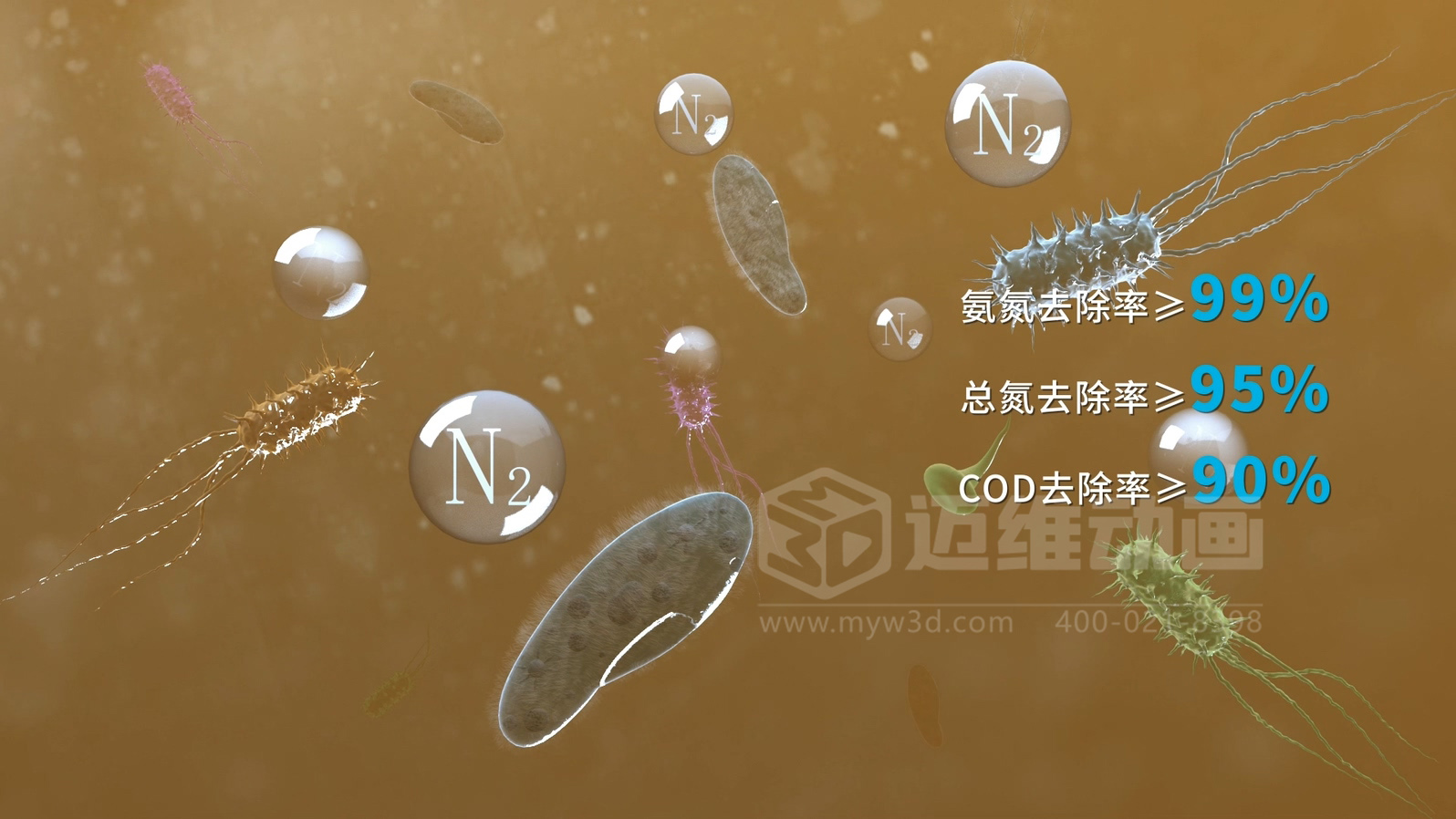 滲濾液處理工藝三維動(dòng)畫(圖5)